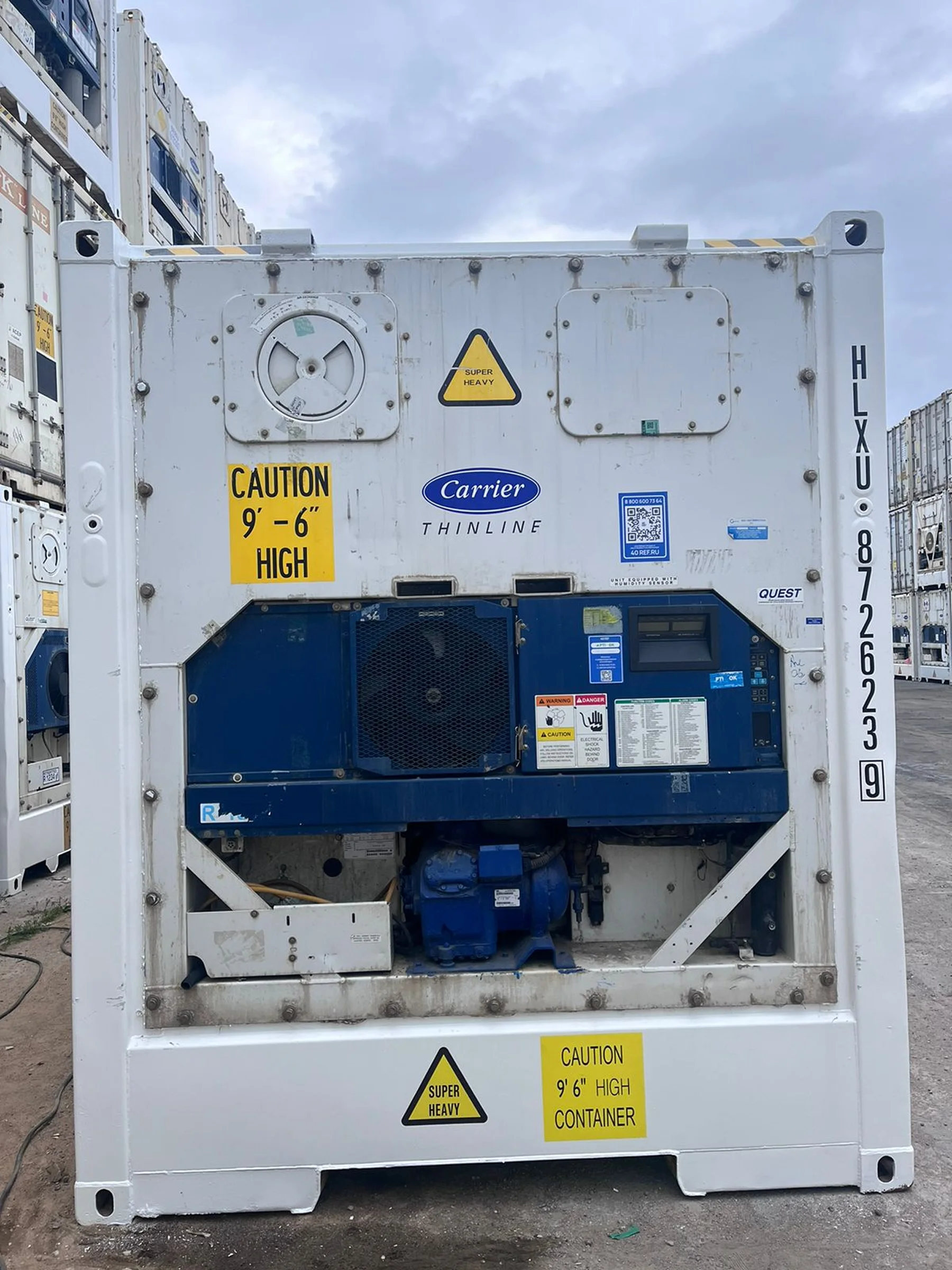 Рефрижераторный контейнер Carrier