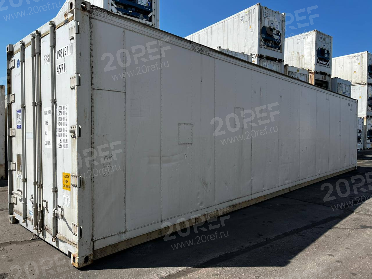 Рефрижераторный контейнер Carrier