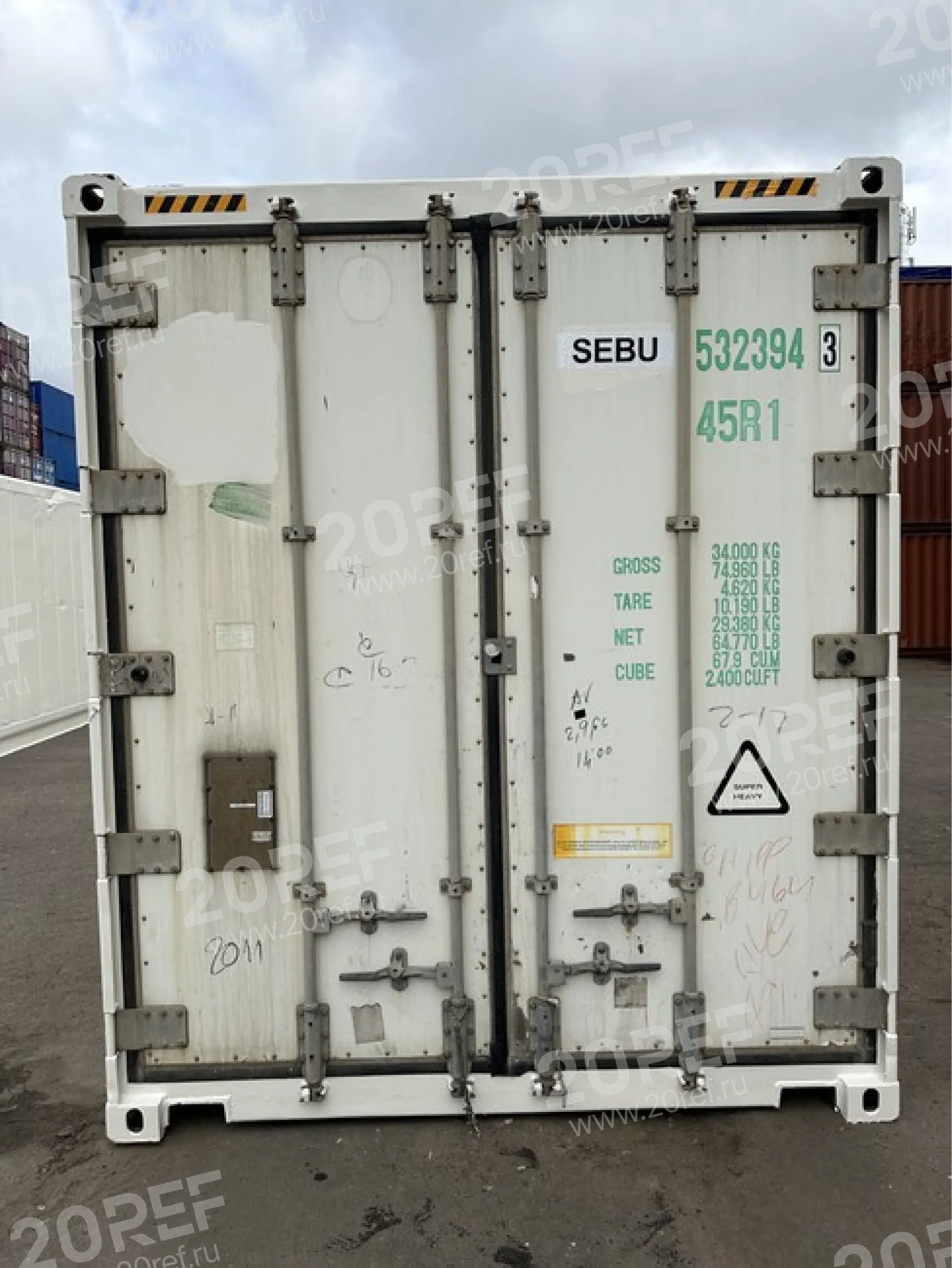 Рефрижераторный контейнер Carrier