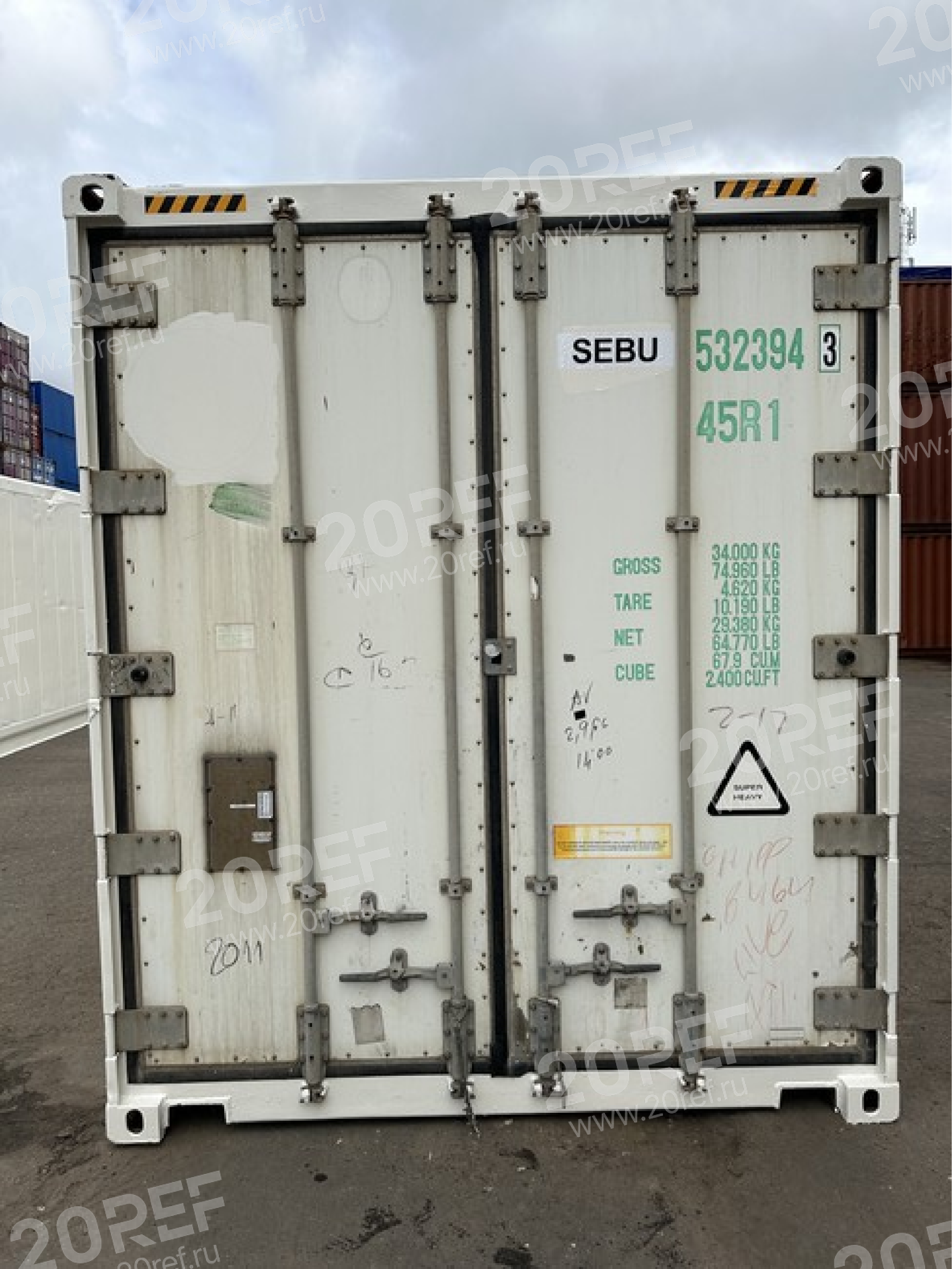 Рефрижераторный контейнер Carrier