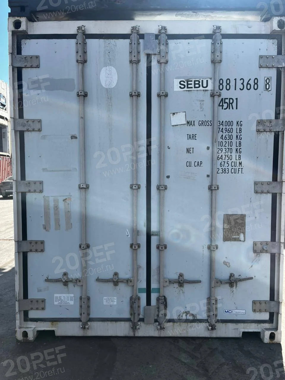 Рефрижераторный контейнер Carrier