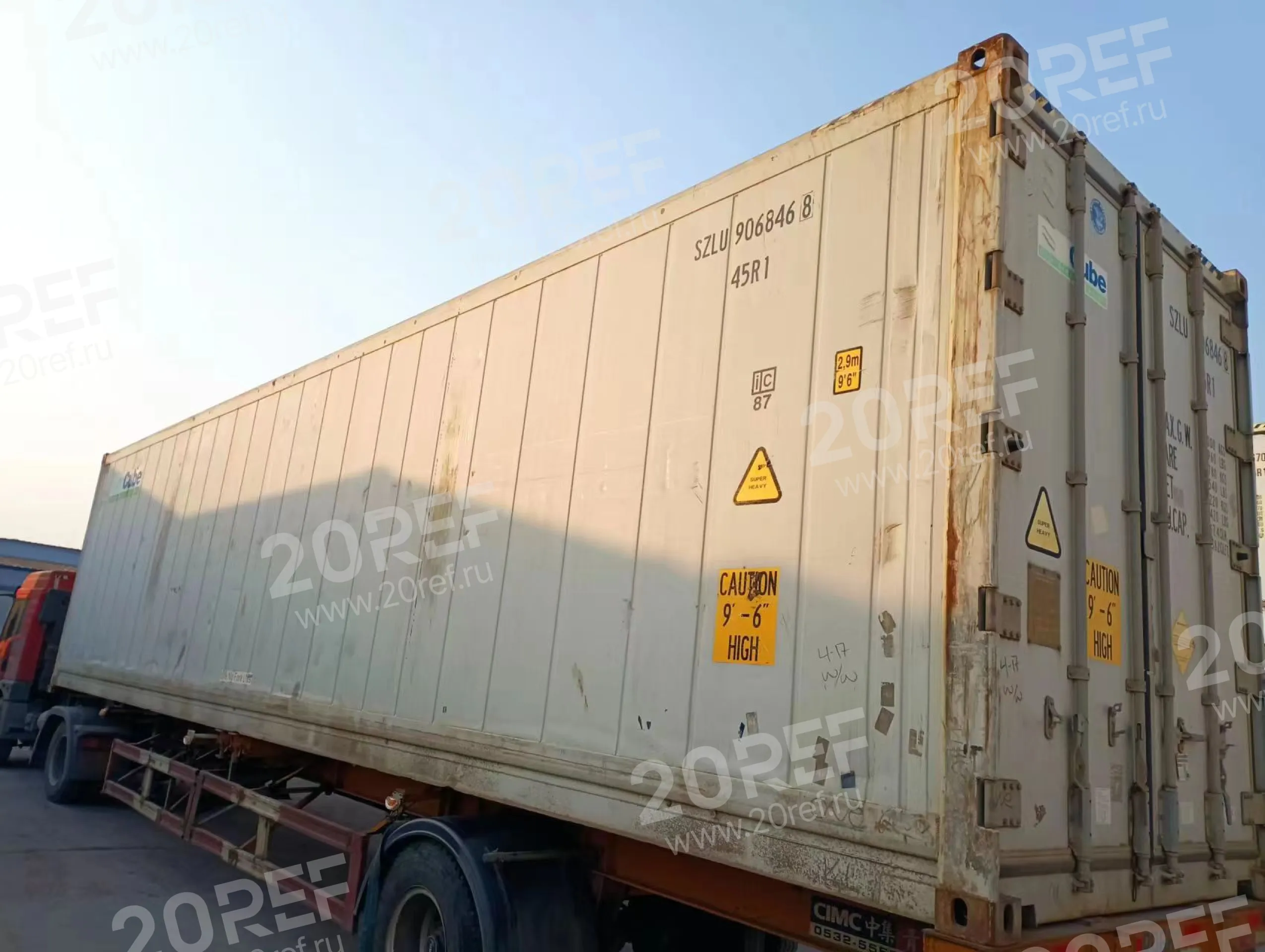 Рефрижераторный контейнер Carrier