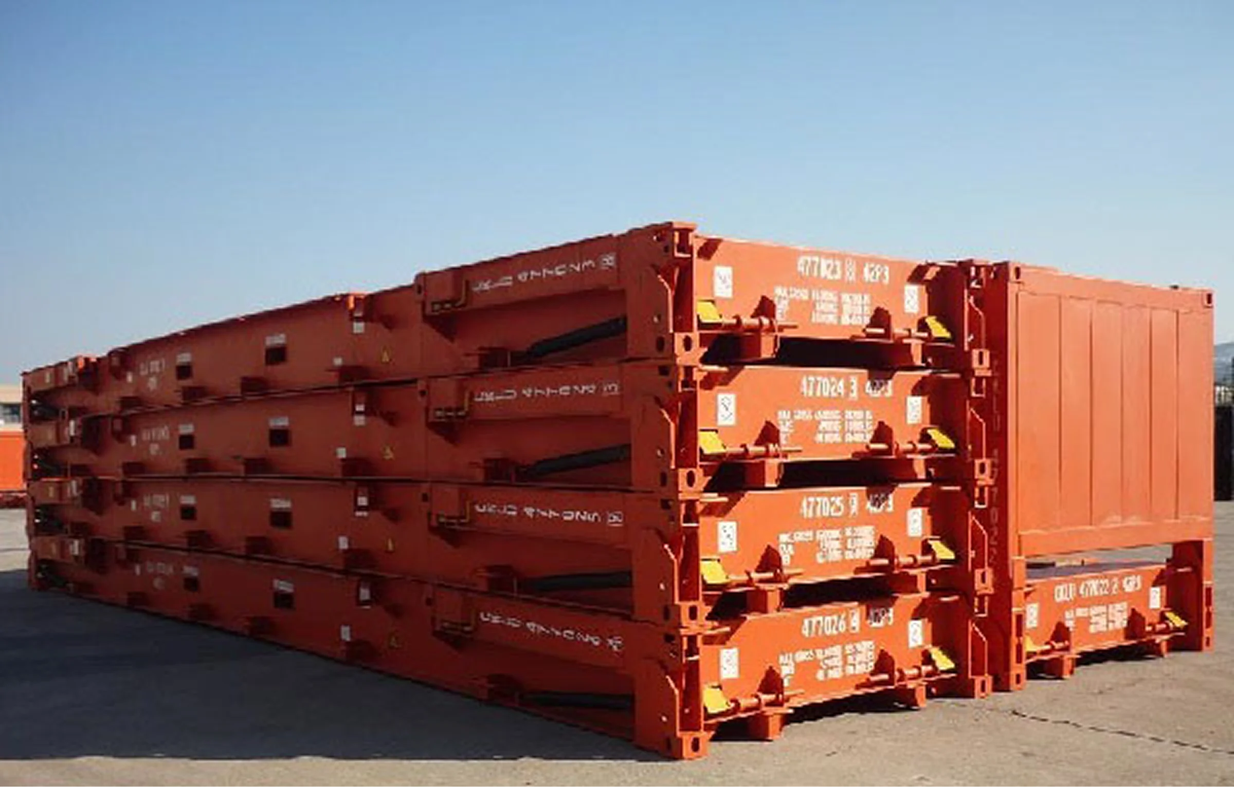 Flat Rack (Collapsible Platform) контейнер
