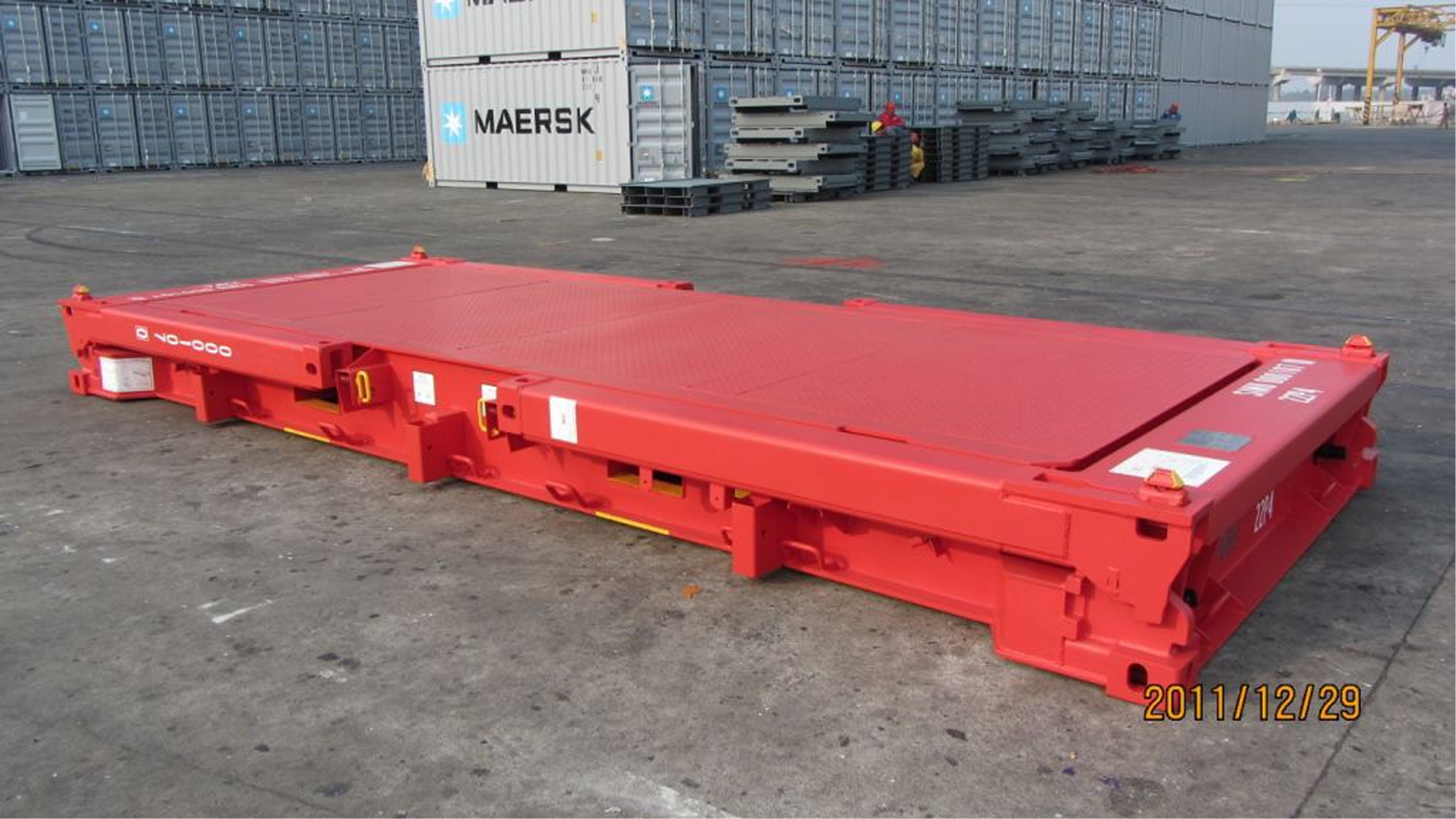 Flat Rack (Collapsible Platform) контейнер