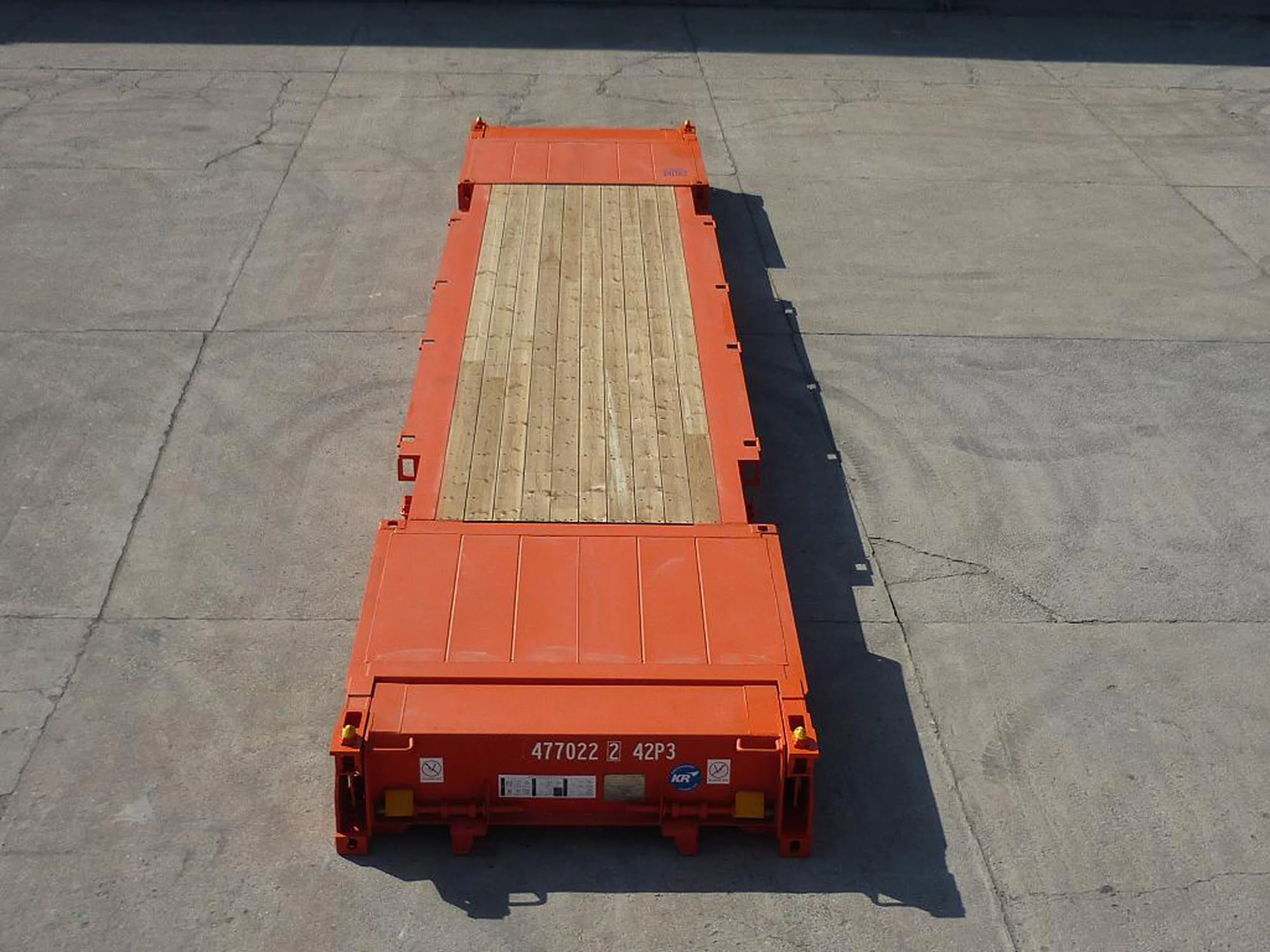 Flat Rack (Collapsible Platform) контейнер