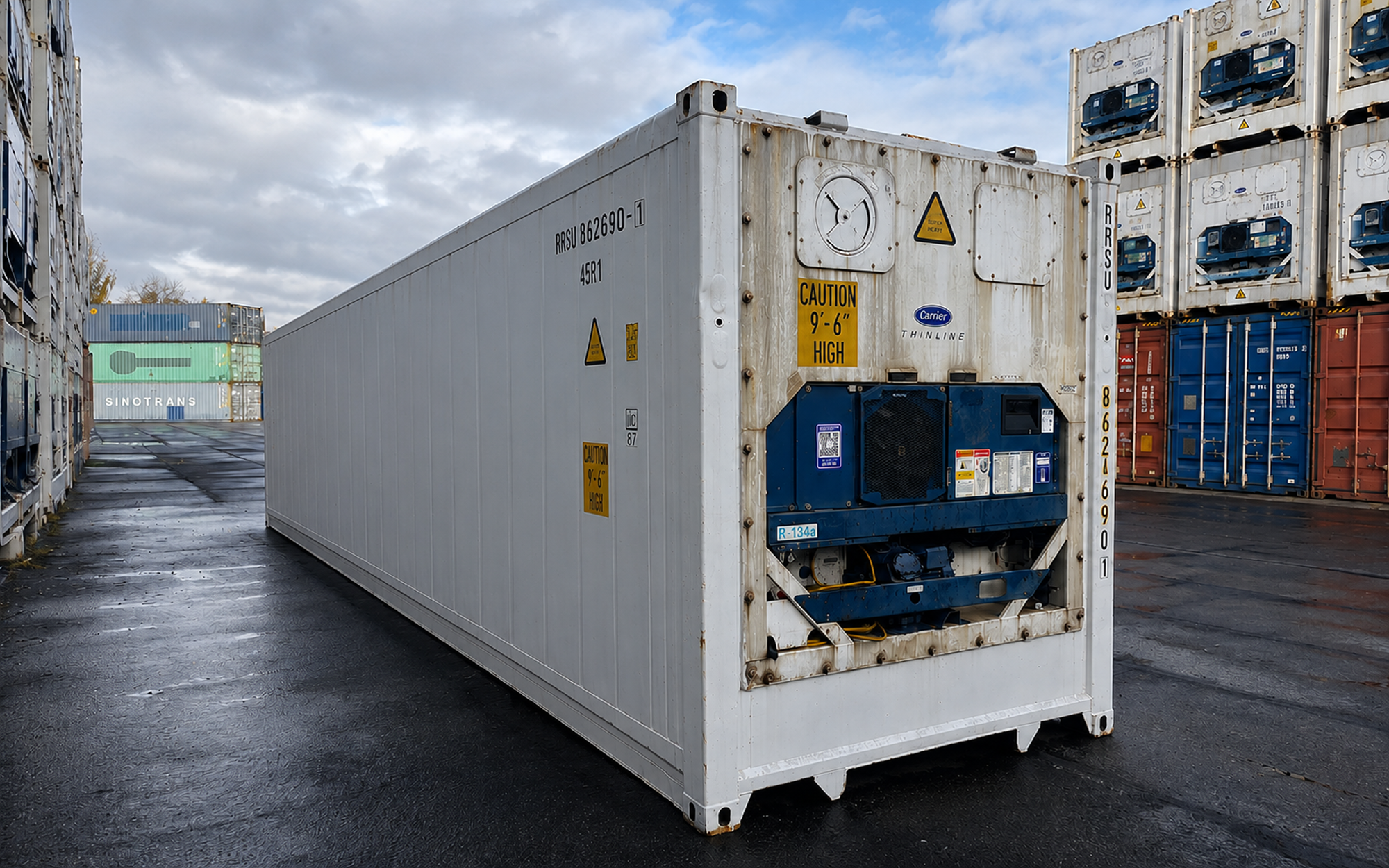 Рефрижераторный контейнер Carrier