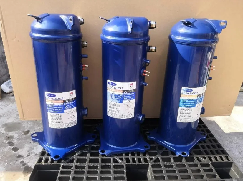 Компрессор спиральный (Scroll) синий