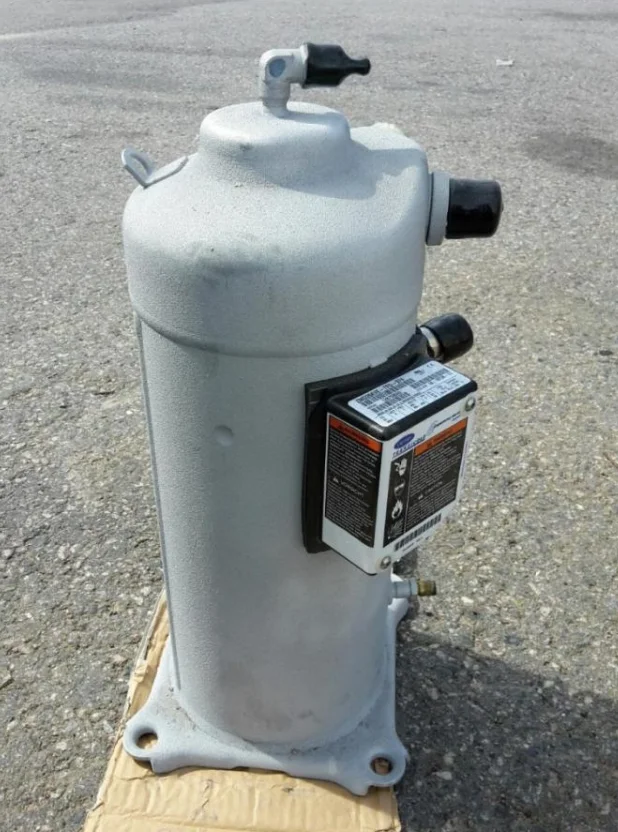 Компрессор спиральный (Scroll) серый